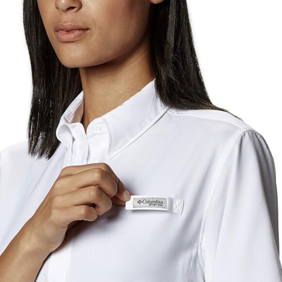 NWT Columbia Women's Discontinued PFG Tamiami II Short Sleeve Shirt, large - Picture 4 of 5